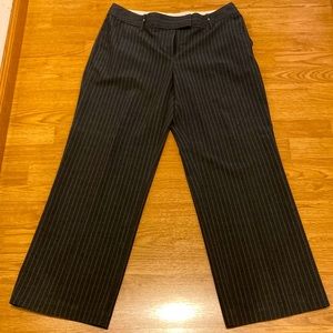 Worthington Gray Striped Dress Pants 12P